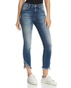 Mavi Tess Vintage High Rise Skinny Jeans In Extreme Ripped Vintage