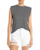 Elan Striped Muscle Tee