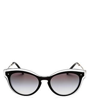 Valentino Cat Eye Keyhole Sunglasses, 50mm