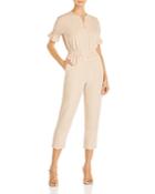 Joie Fritzie Smocked Cropped Jumpsuit
