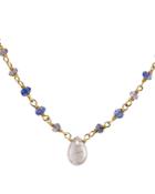 Ela Rae Lori Pendant Necklace In 14k Gold-plated Sterling Silver, 14