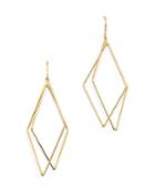 Bloomingdale's Geometric Drop Earrings In 14k Yellow Gold - 100% Exclusive