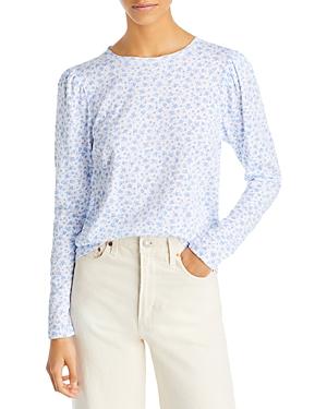 Goldie Floral Print Puff Sleeve Top