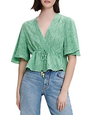 Maje Limaro Flowy Shirt