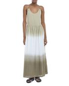 The Kooples Dip Dyed Strappy Back Maxi Dress