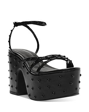 Schutz Women's Anne Studded Wedge Sandals