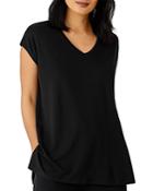 Eileen Fisher V Neck Long Boxy Top