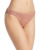 Minkpink Adrift Crochet Basic Bikini Bottom