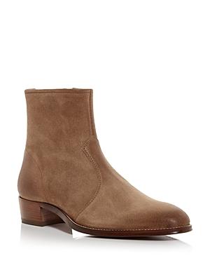 Saint Laurent Men's Wyatt Zip Boots