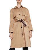 Bcbgmaxazria Belted Single-breasted Trench Coat