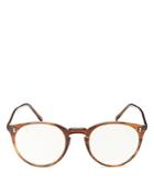 Oliver Peoples Men's Round Blue Light Glasses, 48mm