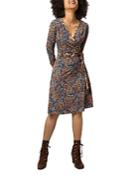 Leota Banded Perfect Wrap Dress