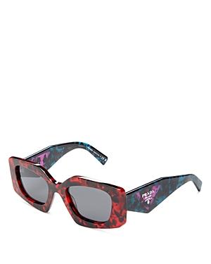 Prada Women's Irregular Square Sunglasses, 51mm