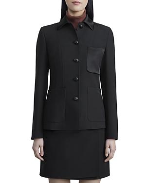 Lafayette 148 New York Patch Pocket Tailored Blazer