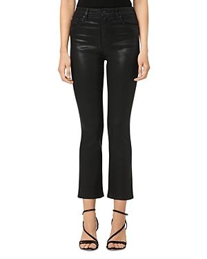 Hudson Holly Bootcut Ankle Jeans In Black Coated