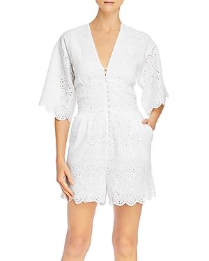 Notes Du Nord Omia Cotton Eyelet Romper