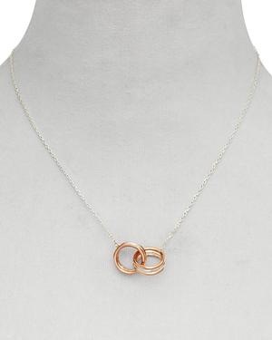 Links Of London Interlocking Rings Necklace, 17.5 - 100% Exclusive