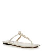 Jimmy Choo Women's Alaina Embellished Thong Sandals