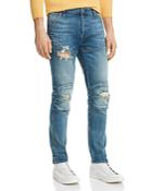 G-star Raw 5620 3d Slim Fit Jeans In Medium Aged Ripped