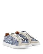 Mcm Men's Terrain Derby Monogram Low Top Sneakers