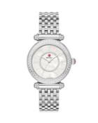 Michele Caber Stainless Steel Diamond Watch, 35mm (40% Off) - Comparable Value $2395