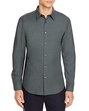 Theory Irving Dobby Print Regular Fit Shirt