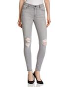 Parker Smith Distressed Skinny Jeans In Concrete