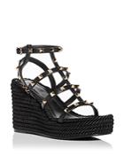 Valentino Garavani Women's Platform Wedge Espadrille Sandals