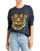 Aviator Nation Tiger Print Sweatshirt