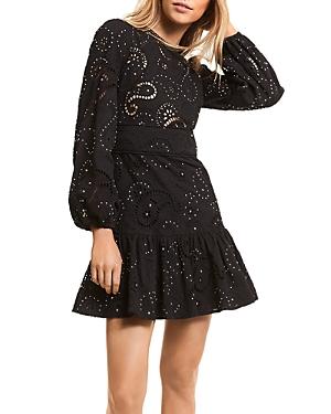 Michael Michael Kors Eyelet Mini Dress