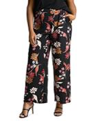 Estelle Plus Passion Flower Pants