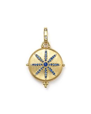 Temple St. Clair 18k Gold Sorcerer Locket With Sapphire And Diamonds