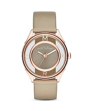 Marc By Marc Jacobs Leather Tether Watch, 36mm