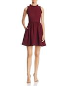 Kate Spade New York Ruffle Fit-and-flare Dress