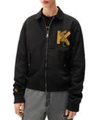 Kenzo Climbing Tiger Embroidered Bomber Jacket
