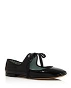 Marc Jacobs Lisa Mary Jane Lace Up Ballerina Flats