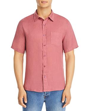 Vince Short Sleeve Linen Shirt