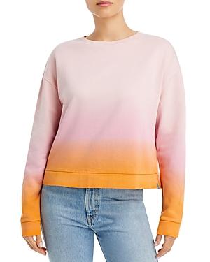 Kule The Summer Ombre Cropped Sweatshirt