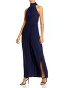 Eliza J High Neck Sleeveless Long Dress