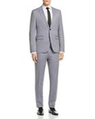 Hugo Dotted Solid Slim Fit Suit