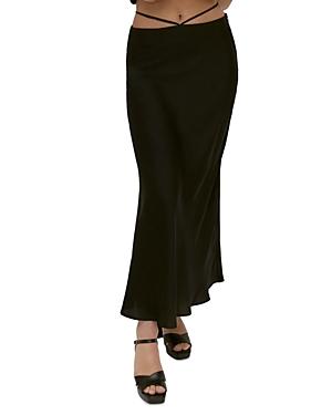 Musier Linen Midi Skirt