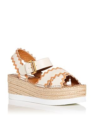 See By Chloe Women's Glyn Wedge Espadrille Sandals