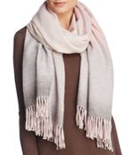 C By Bloomingdale's Ombre Cashmere Wrap - 100% Exclusive