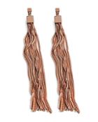 Vita Fede Double Cubo Tassel Drop Earrings