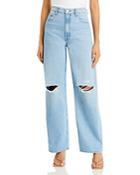 Mother The Fun Dip Puddle Jeans In Lots Of Nibbles