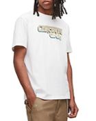 Allsaints Relaxed Fit Concrete Eden Short Sleeve Tee