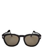 Tom Ford Polarized Square Sunglasses, 57mm