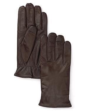 The Men's Store At Bloomingdale's Cashmere Lined Leather Gloves