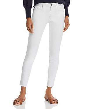 Ag Ankle Legging Jeans In White - 100% Exclusive