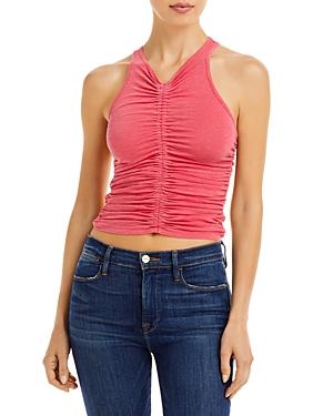 Sundry Ruched Racerback Tank